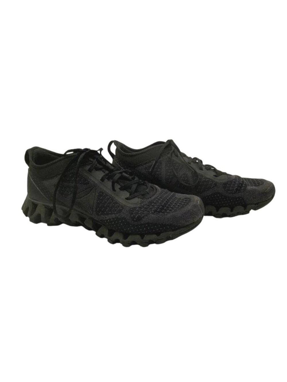 Reebok Zig Explorer Ultraknit Black Sneakers Men's Size 11